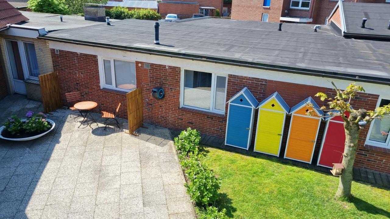 Haus Polarstern Ferienwohnung Wega Borkum Dış mekan fotoğraf